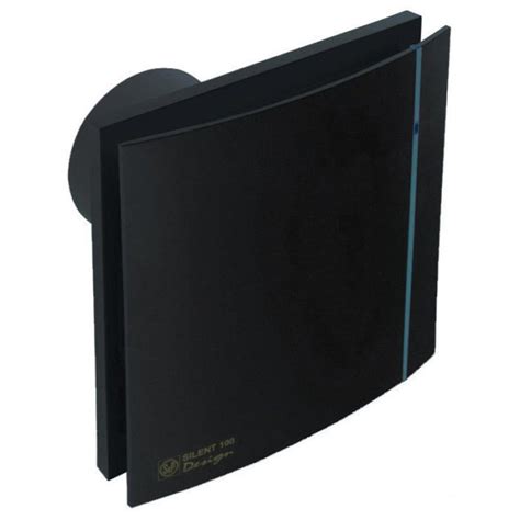 Вытяжной вентилятор Soler&Palau SILENT 100 CZ BLACK DESIGN 4C - купить ...