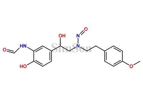 N Nitroso Desmethyl Arformoterol Cas No Na Simson Pharma Limited