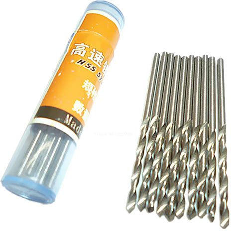 10pc 2mm Twist Drills Hss Drill Bit Metric High Speed Steel Twist