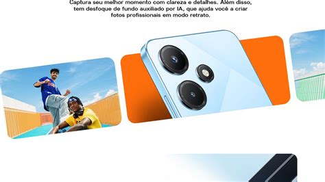 Smartphone Infinix Hot 30i Preto 8GB Casas Bahia