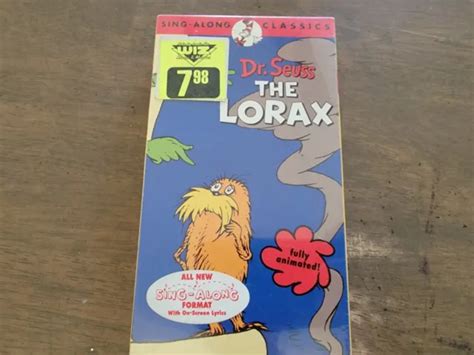 Dr Seuss The Lorax Vhs Vintage Tape Animated Kids Pre Owned Eur 526