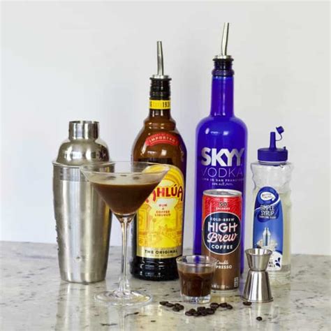 Espresso Martini Kahlua Drink Recipe Homemade Food Junkie