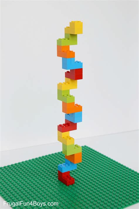 Build Math Patterns with LEGO Bricks - Frugal Fun For Boys and Girls