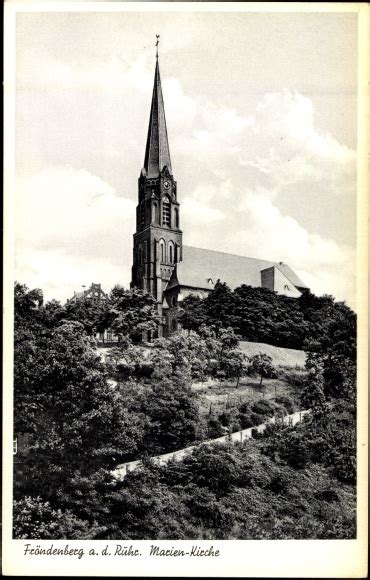 Ansichtskarte Postkarte Fröndenberg a d Ruhr Blick akpool de