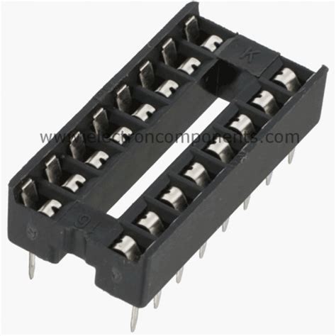 16 Pin DIP IC Socket Base DIP 16pin Buy Online Electronic