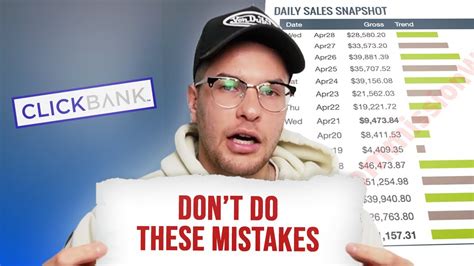 Do These 3 Things To Make Your First Sale On ClickBank YouTube