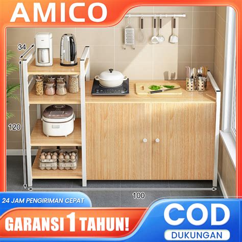 Jual Amico Serbaguna Rak Oven Microwave Rak Oven Kitchen Rack Rak