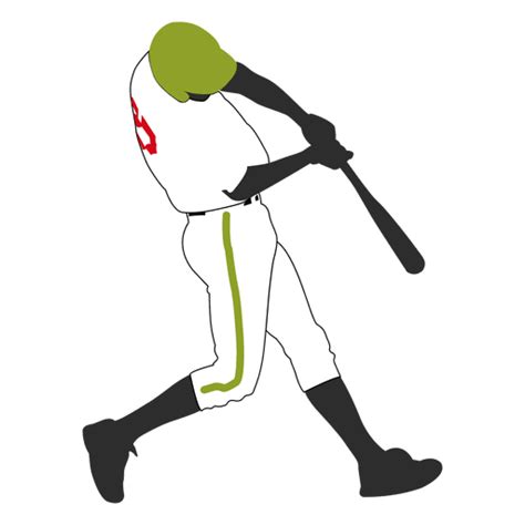 Diseño Png Y Svg De Jugador De Beisbol De Bateo Para Camisetas