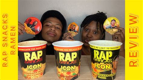 Rap Snacks Ramen Noodle Review Youtube