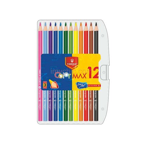 Crayons De Couleur Triangulaires Couleurs Color Max Vertex Vs