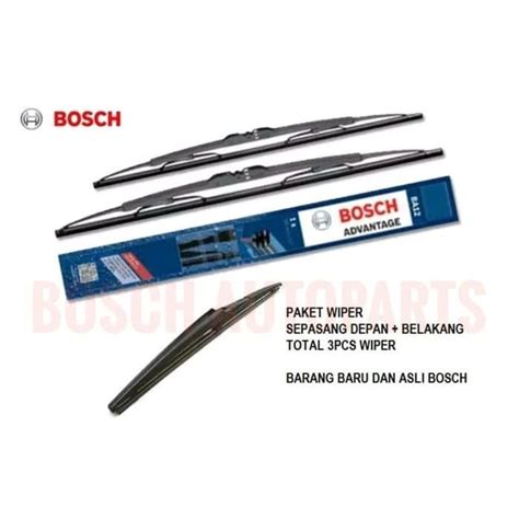 Jual Wifer Bosch Original Daihatsu Sirion Karet Wiper Mobil Depan