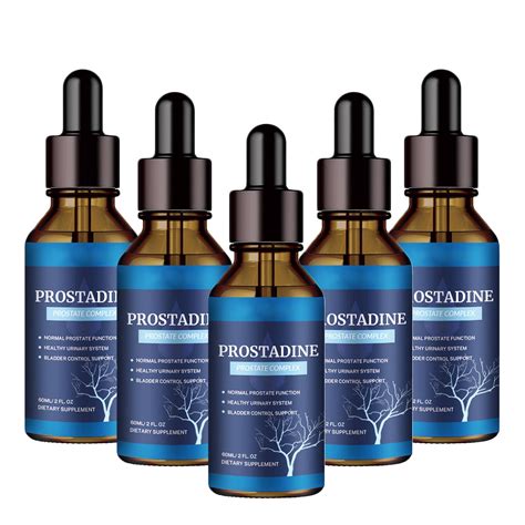 5 Pcs Prostate Supplements For Men Prostadine Complex Mens Drops