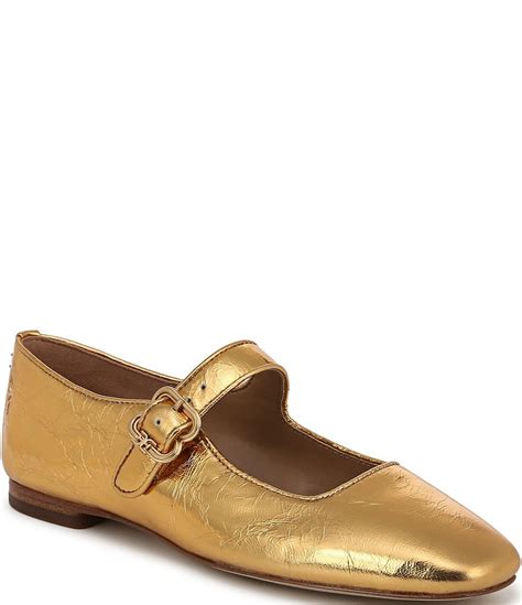 Sam Edelman Michaela Metallic Mary Jane Flats Dillard S