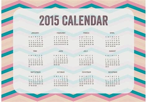 Vector De Calendario 2015 Eps Uidownload