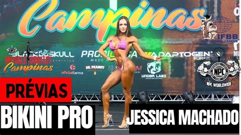 Musclecontest Campinas Bikini Pro Jessica Machado Youtube