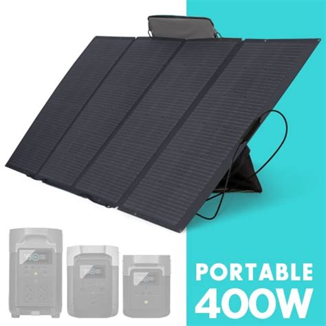 Panneau Solaire 400W Monocristallin Portable ECOFLOW