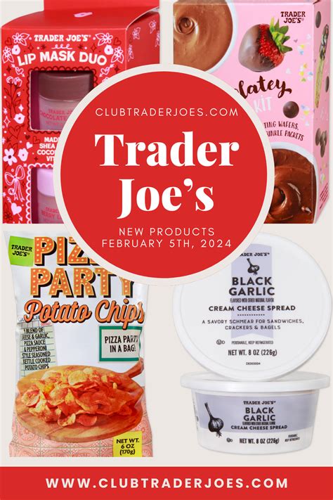 Trader Joe’s New Products This Week 2/5/24 – Club Trader Joe's