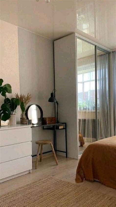 Minimalist room decor ideas ️ | Bedroom interior, Bedroom makeover, Apartment decor inspiration