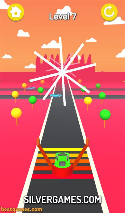 Slingshot Stunt Driver Play Online On Silvergames 🕹️