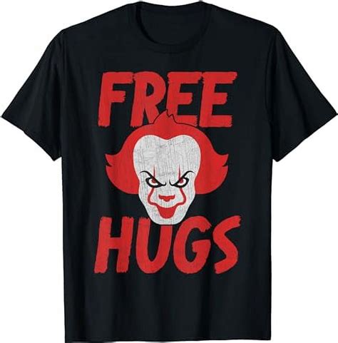 Free Hugs Killer Scary Clown Clothes For Kids T Shirt