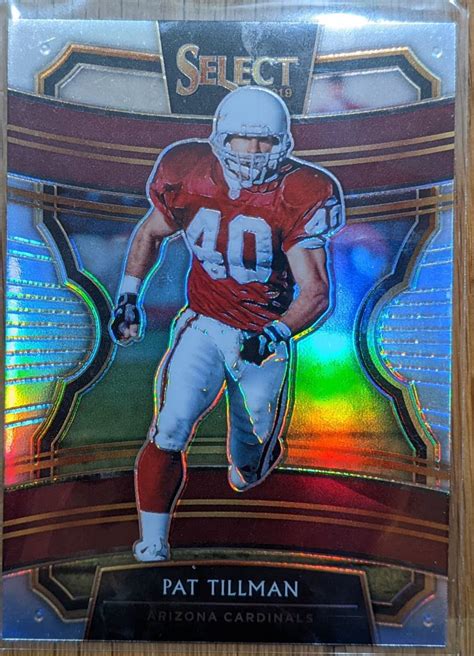 Yahoo Select Silver Prizm Pat Tillman Nfl