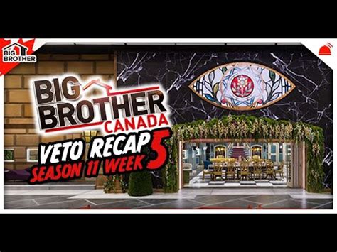 Bbcan Ep Veto Recap Big Brother Canada Youtube