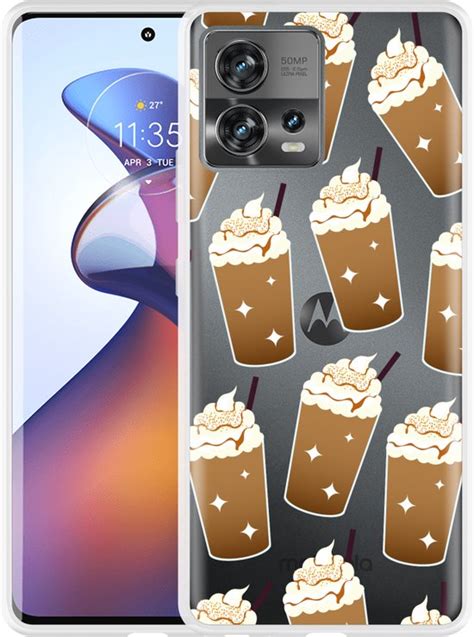 Cazy Hoesje Geschikt Voor Motorola Edge 30 Fusion Frappuccino S Bol