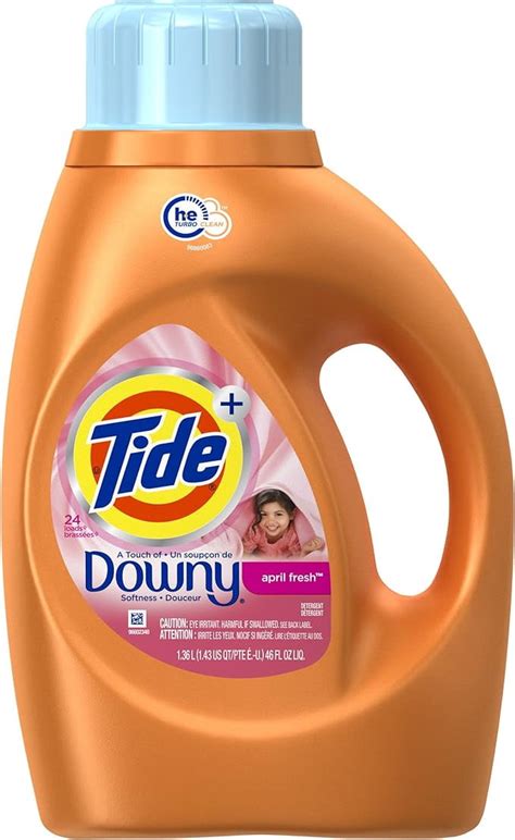 Tide Plus Downy April Fresh Scent HE Turbo Clean Liquid Laundry