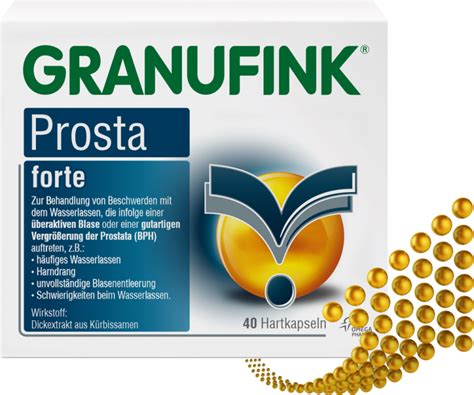 GRANUFINK Prosta Forte Wirkt Stark Hilft Pflanzlich