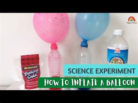 HOW TO INFLATE A BALLOON WITH VINEGAR AND BAKING SODA | Easy and fun ...