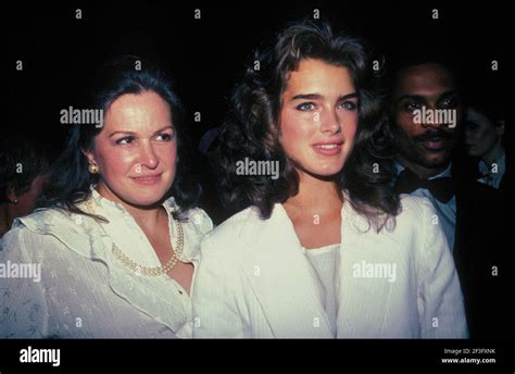 Brooke Shields Mother Teri Shields 1982 Photo By Adam Scull PHOTOlink