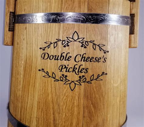 Fermentation Barrel Pickle Oak Barrel 3L 5L 10L 15L With Lid Etsy