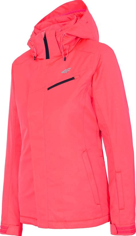 Kurtka Narciarska Damska X Z Kudn F Koral Neon Sport Shop Pl