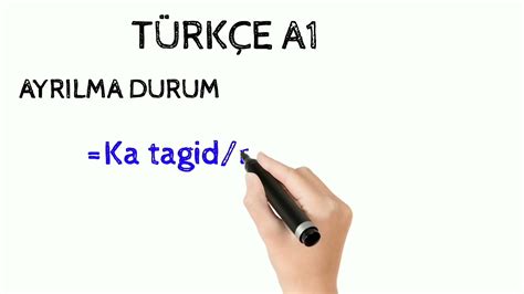 Ayrılma durum eki ablative from YouTube