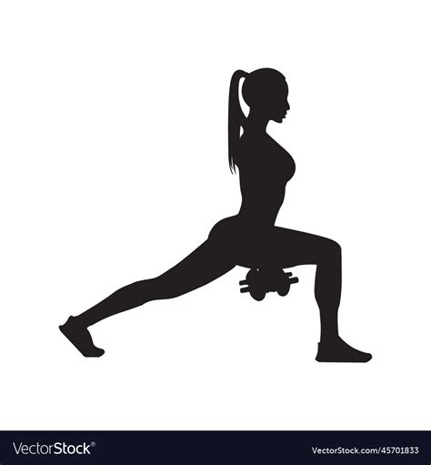 Female Fitness Silhouette