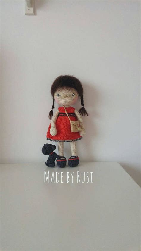 Amigurumi Crochet Doll Leah By Rusi Dolls Etsy Ganchillo Amigurumi