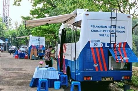 Perpanjang SIM Depok Dan Tangsel Lebih Cepat Di SIM Keliling 23 Januari