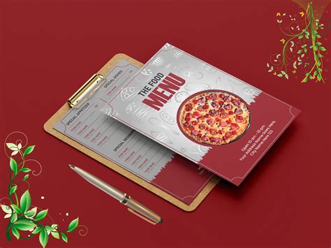 Restaurant Menu Design Templates Behance