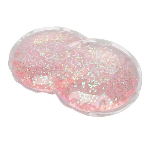 Xemplaro Hot Cold Compress Eye Pad Pink Round Swelling Fatigue Relief Cooling Ice Gel Eye Pack