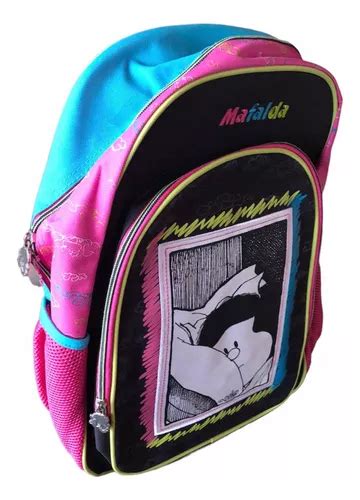 Mochila Chenson Original Mafalda Escolar Uso Rudo Premium En Venta En