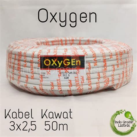 Jual Kabel Kawat 3x2 5 50m NYM Oxygen Kabel Listrik 3x2 5 Kawat Tembaga