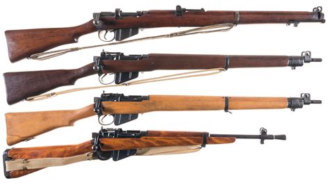 Four British Military Bolt Action Long Guns | Rock Island Auction