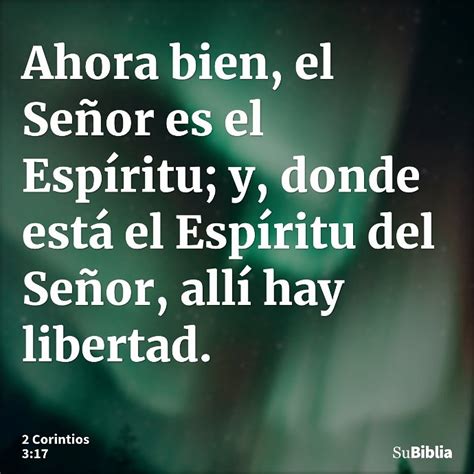 2 Corintios 3 17 Biblia