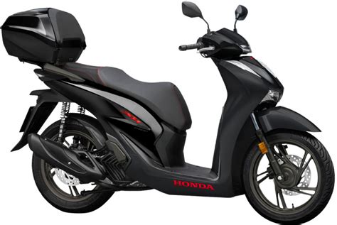 Honda SH150i Smart Topbox 2024 Matte Coal Black Metallic Sport Od 99