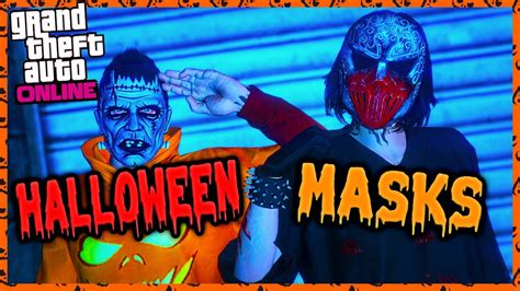 How To Unlock The 2 New Halloween Dlc Masksfacepaints In Gta 5 Online