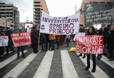 Tra I Se Obustava Istra Ivanja Prosvjed I Blokada Prometnica U Srbiji