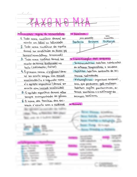 Solution Taxonomia E Sistem Tica Filogen Tica Studypool