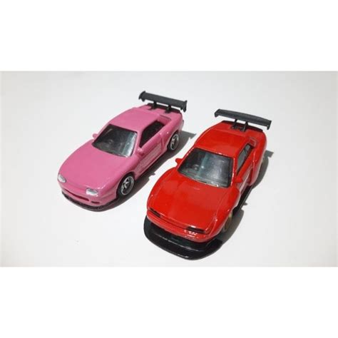 Jual Paket Hot Wheels Custom Nissan S Pink Merah Shopee Indonesia