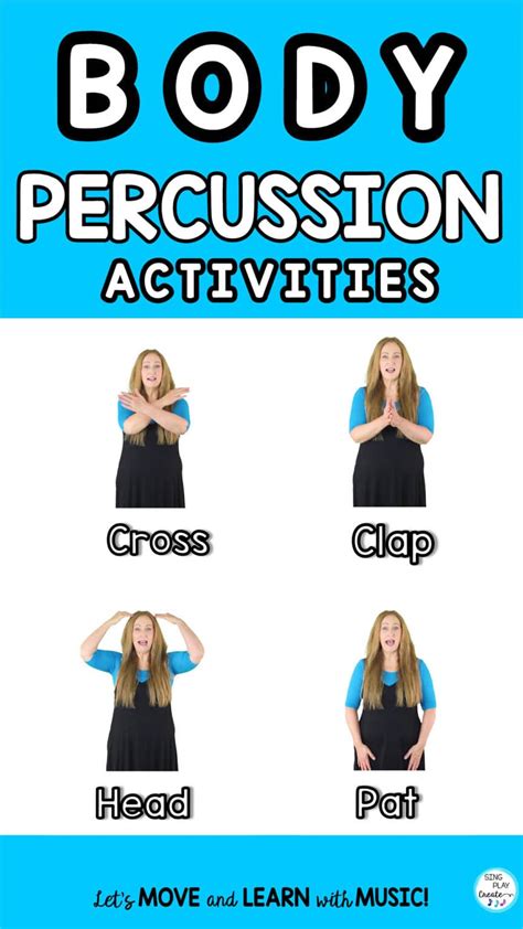 Body Percussion Activities For Children Sing Play Create