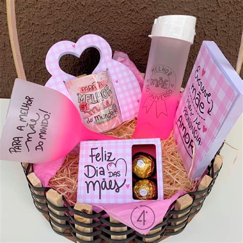 Kit De Presentes Personalizados Dia Das Mães Elo7